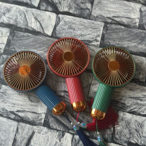 Gold tipped Electric Fan