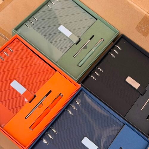 notepad and refill pens set