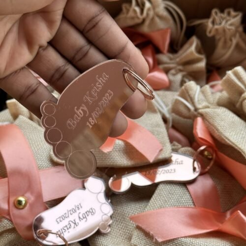 Acrylic Keyholder (customized and packaged)
