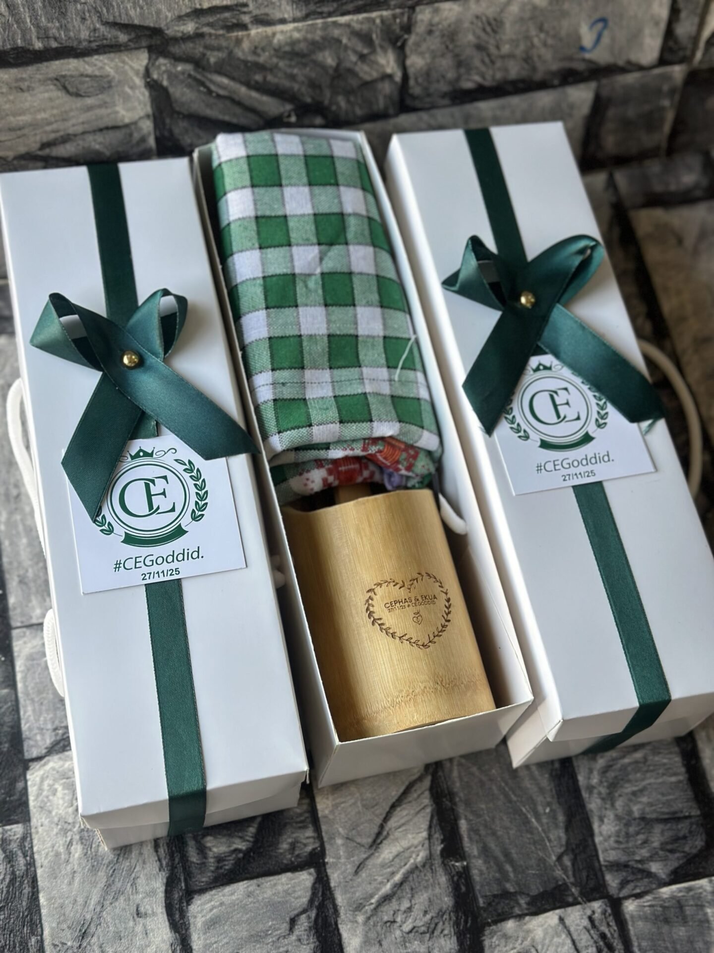 4pcs spoon wooden set and 2 napkins (customized and packaged) - Image 2