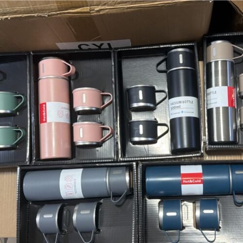500ml Vacuum Flask with 2 cups
