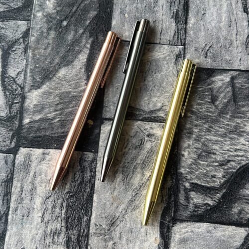 Slim metal pens