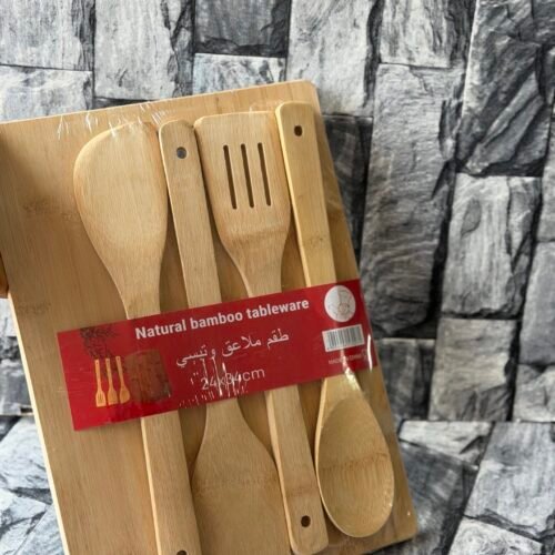 4pcs spatula set with chopping board