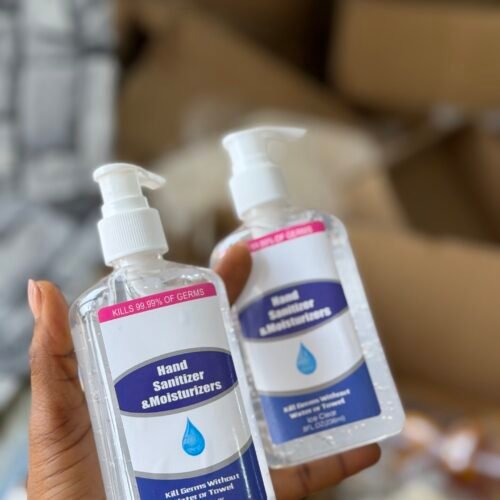 236ml Pumped Sanitizer & Moisturizers