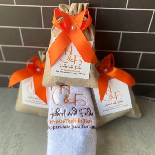 Facetowel (customized and packaged)