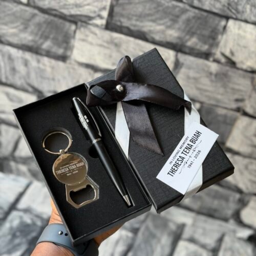 Silver metal Keyholder opener (customized and packaged)