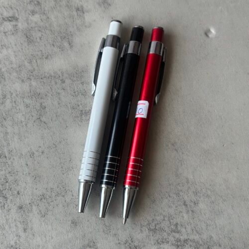 5 strip silver tip metal pen