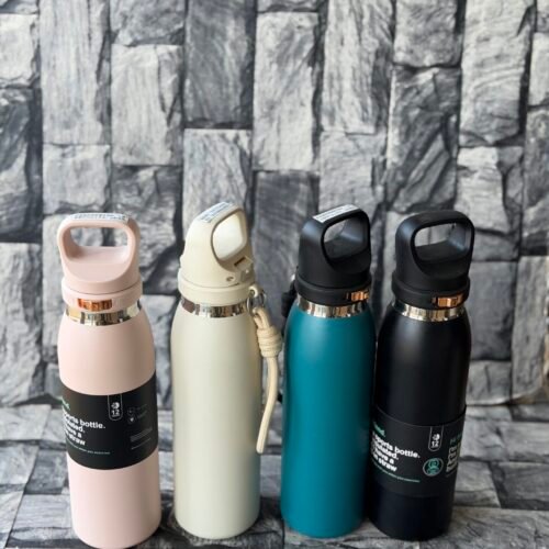 750ml Vacuum sport bottle with handle