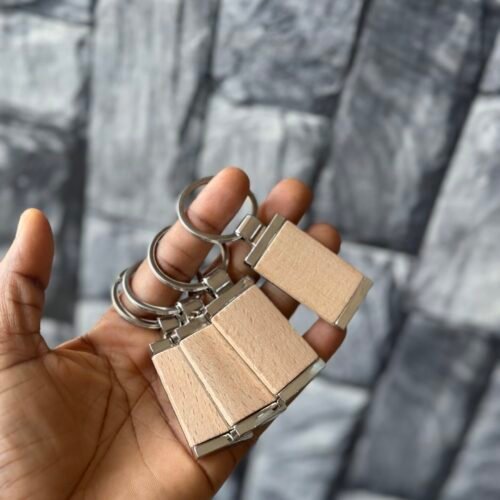 Rectangular shape wooden metal Keyholder