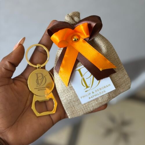 Gold Metal keyholder opener(no picture)