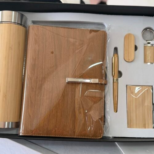 6in1 (notepad and bamboo flask set)