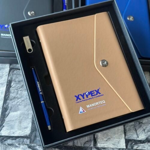Customized v-flapped cover Notepad set