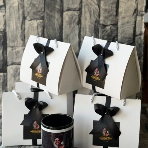 15oz white and black (customized and packaged)