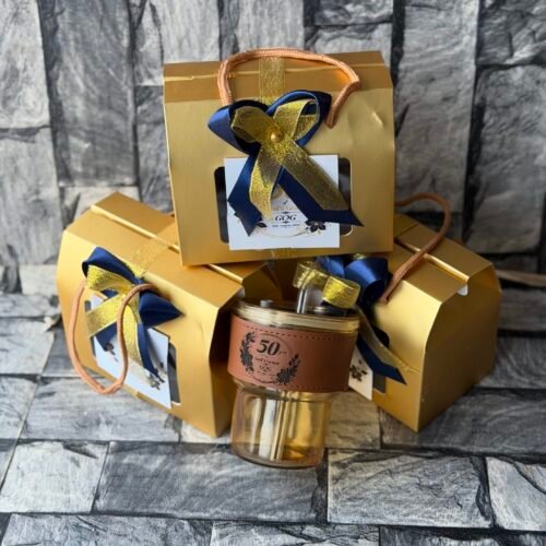Leather tumblr (customized and packaged)