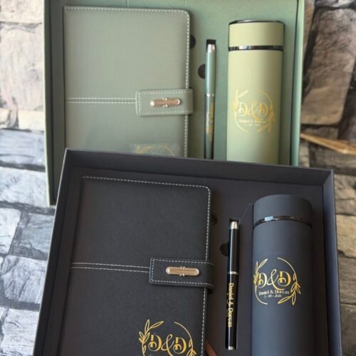 3-in 1 notepad and pen set (Customized and packaged)