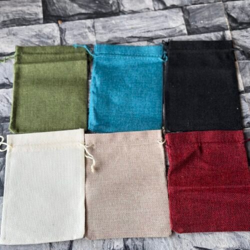13x18cm Jute Pouch
