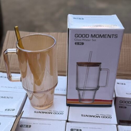 750ml glass cup without lid