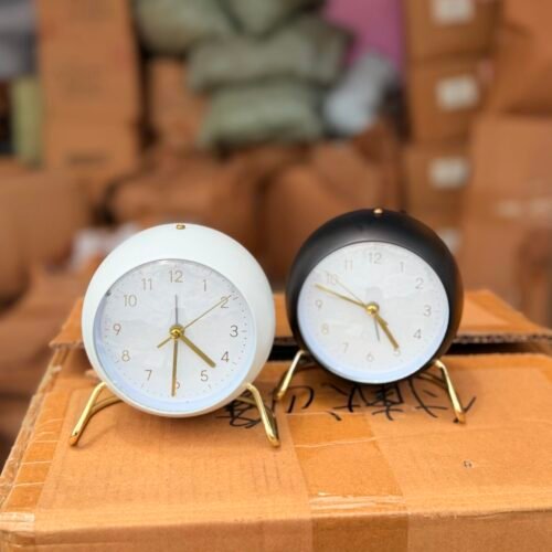 Ball shape table alarm clock