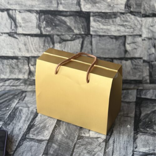 Gold collapsible box (20x11x15cm) 12pcs