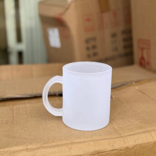 Frosted mug (normal handle) sublimation