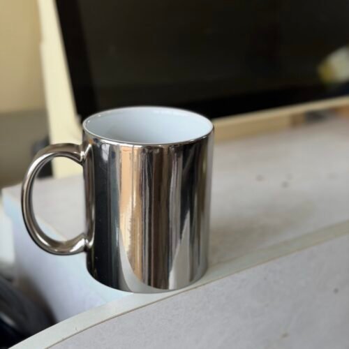 Silver mug ( Sublimation)