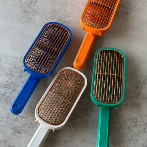 Double chargeable fan