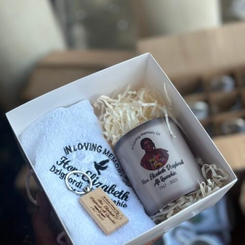 Magic mug set (customized and packaged)