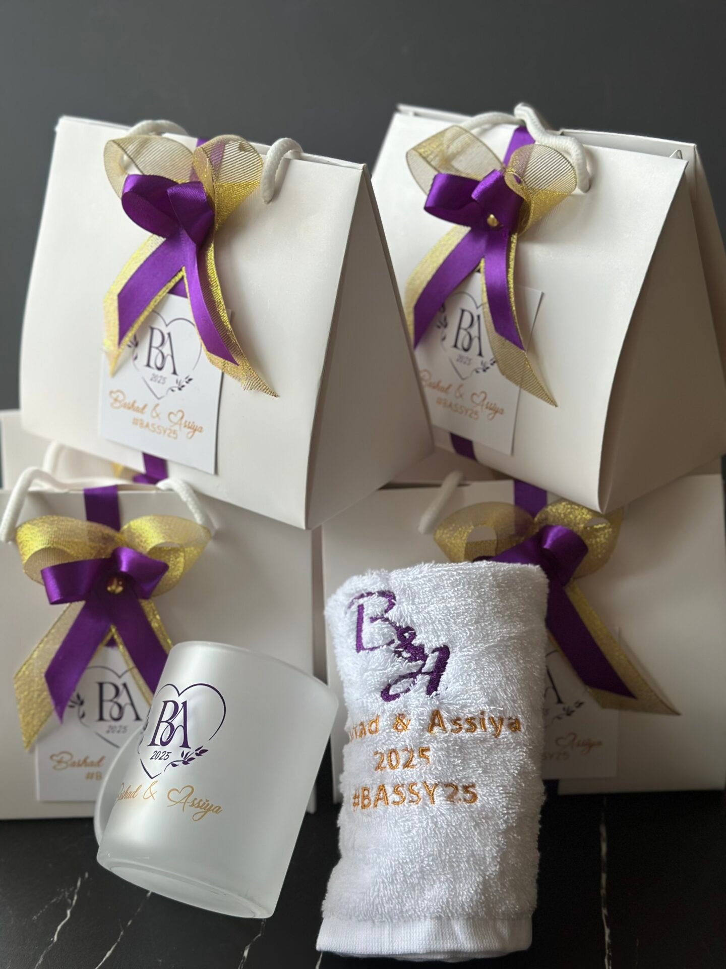 frosted mug and facetowel (customized and packaged) - Image 5
