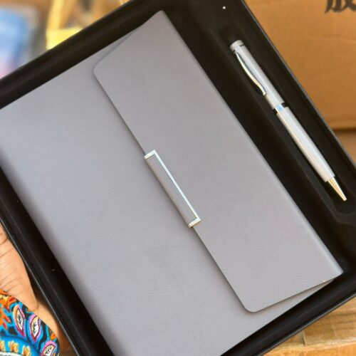 2in1 Hardcover notepad with pen set