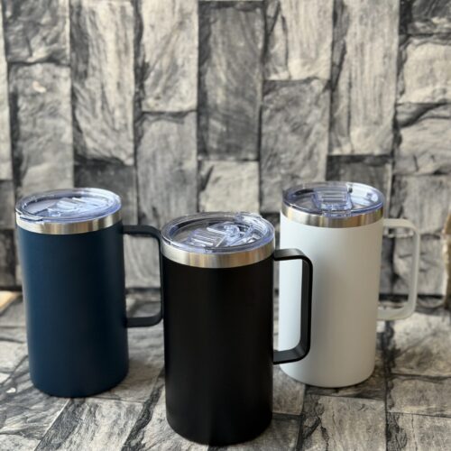 450ml silver edge vacuum cup